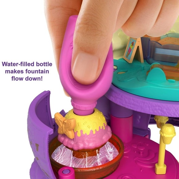 {Polly Pocket} Spin ‘N Surprise Playground Ice Cream Cone - Picture 7 of 11